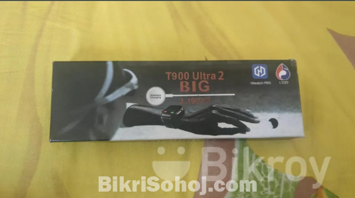T 900 ultra smart watch + with box